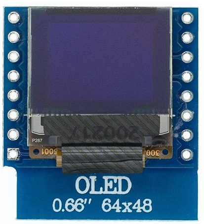 0,66 Zoll Display 0,66 Zoll OLED-Modul IIC I2C